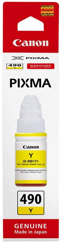 CANON INK CARTRIDGE GI490 YELLOW